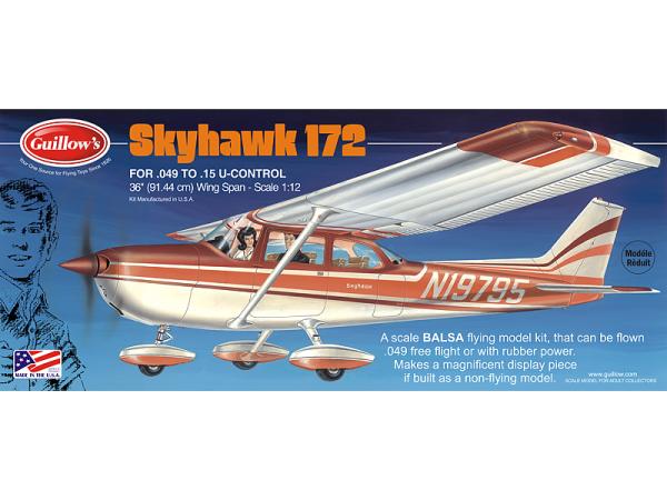 Cessna Skyhawk 172 1/72 スケールモデルキット Cessna Skyhawk 172 - LUCAS Modelbouw