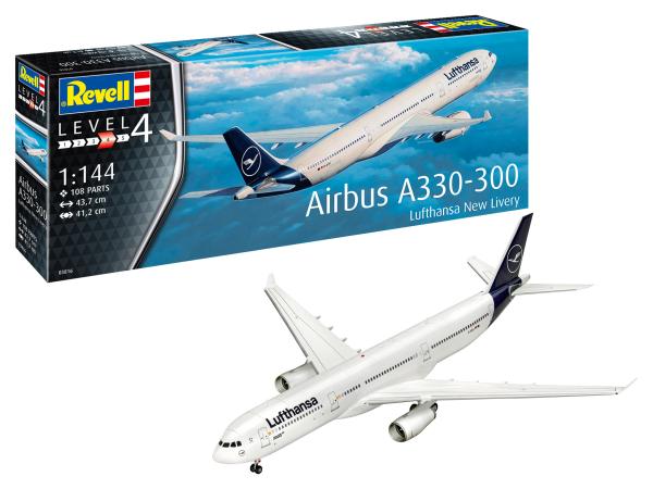 1_144_Airbus_A330_300___Lufthansa__New_Livery__Revell_2