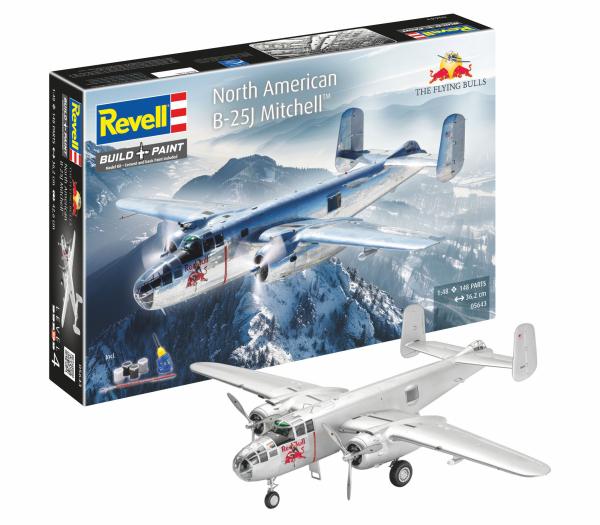 1_48_Cadeauset_Flying_Bulls_B_25J_Mitchell_Revell_1
