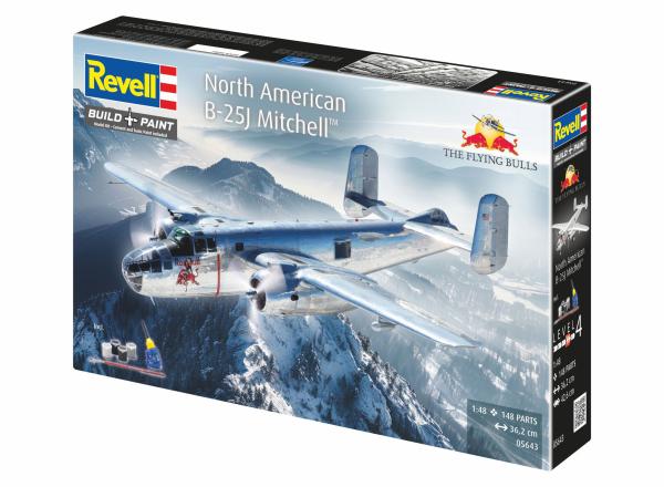 1_48_Cadeauset_Flying_Bulls_B_25J_Mitchell_Revell_5