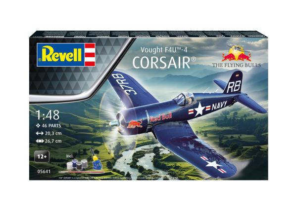 1_48_Cadeauset_Flying_Bulls_Vought_F4U_4_Corsair_Revell_10