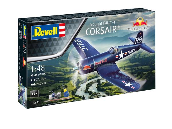 1_48_Cadeauset_Flying_Bulls_Vought_F4U_4_Corsair_Revell_9
