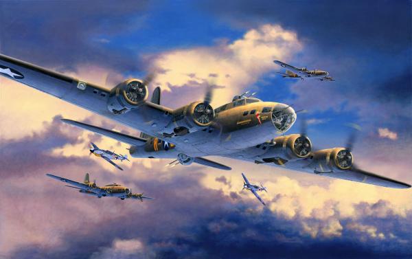 1_72_B_17F__Memphis_Belle__Revell_9
