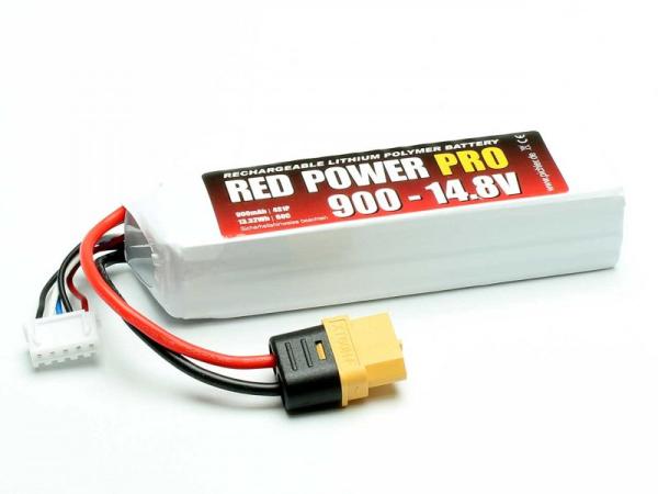 LiPo_Accu_Red_Power_PRO_900_mAh_14_8_V