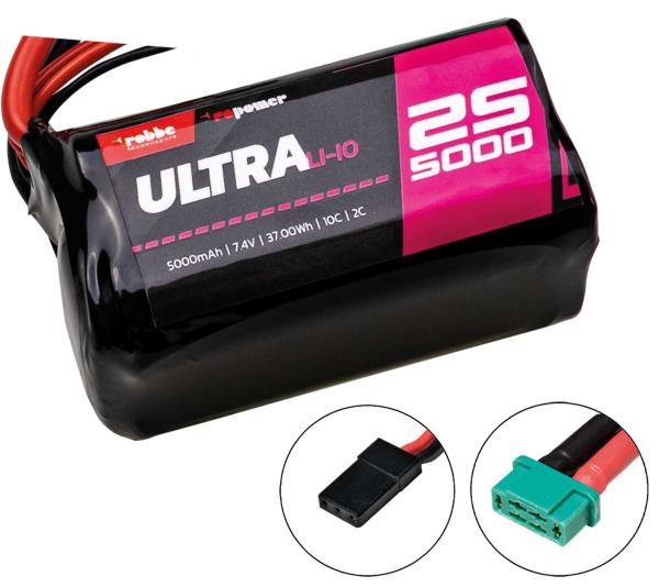 Robbe_RO_POWER_ULTRA_LiIo_5000_mAh_7_2V_10C_18650_2S2P_Vierkant