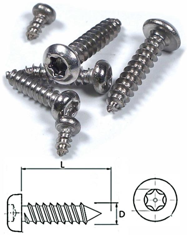 Zelftappende_RVS_schroeven_TX_3_0x6_mm_30_stuks