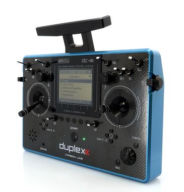 Zender_Duplex_DC_16II_Carbon_Lijn_Blauw_Lak_2