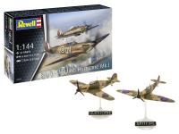 1_144_Supermarine_Spitfire_Mk_Ia___Hawker_Hurricane_Mk_I_Revell_1