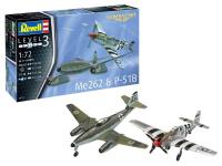 1_72_Combat_Set_Messerschmitt_Me262___P_51B_Mustang_Revell_16